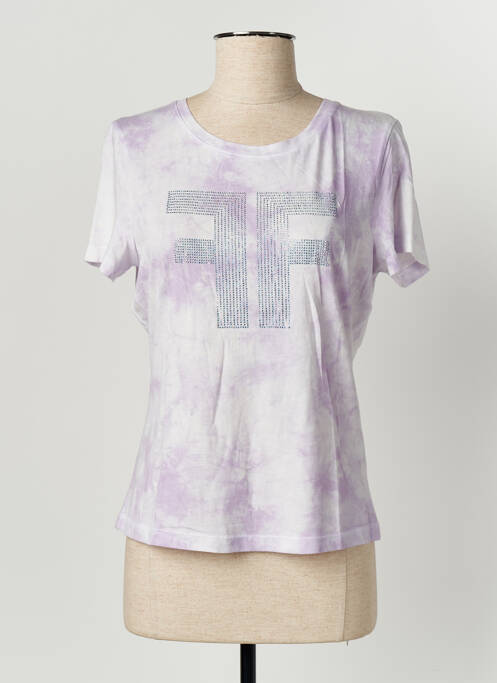 T-shirt violet FRACOMINA pour femme