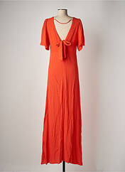 Robe longue orange LPB pour femme seconde vue