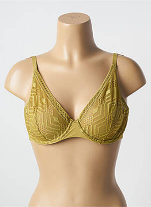 Soutien-gorge légère et transparente haut soutien-gorge emboitant vert PASSIONATA femme