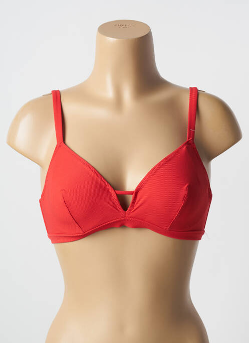 Haut de maillot de bain haut triangles haut triangles rouge SIMONE PERELE femme