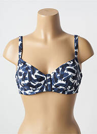 Haut de maillot de bain haut soutien-gorge emboitant haut soutien-gorge emboitant bleu SIMONE PERELE femme