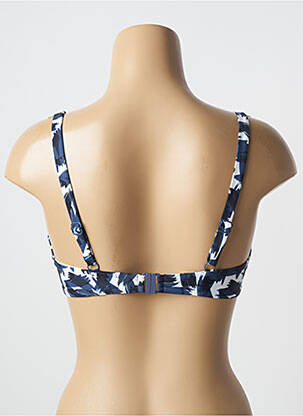Haut de maillot de bain haut soutien-gorge emboitant haut soutien-gorge emboitant bleu SIMONE PERELE femme