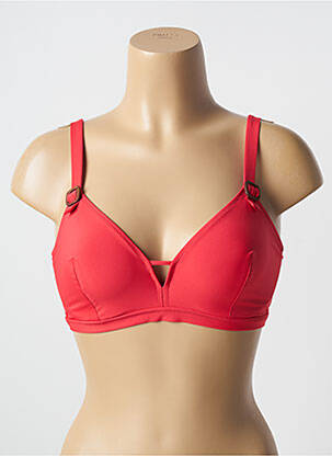 Haut de maillot de bain haut triangles haut triangles rouge SIMONE PERELE femme