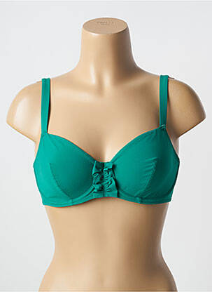 Haut de maillot de bain haut soutien-gorge emboitant haut soutien-gorge emboitant vert SIMONE PERELE femme