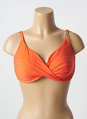 Haut de maillot de bain haut soutien-gorge emboitant haut soutien-gorge emboitant orange SIMONE PERELE femme