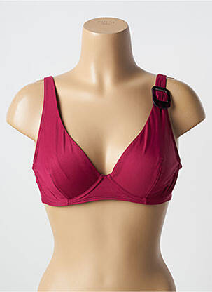 Haut de maillot de bain haut soutien-gorge emboitant haut soutien-gorge emboitant rouge SIMONE PERELE femme