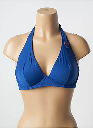 Haut de maillot de bain haut soutien-gorge emboitant haut soutien-gorge emboitant bleu SIMONE PERELE femme