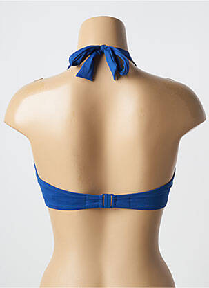 Haut de maillot de bain haut soutien-gorge emboitant haut soutien-gorge emboitant bleu SIMONE PERELE femme