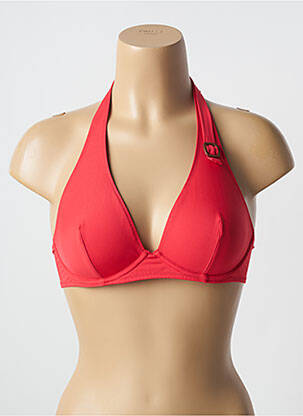 Haut de maillot de bain haut soutien-gorge emboitant haut soutien-gorge emboitant rouge SIMONE PERELE femme