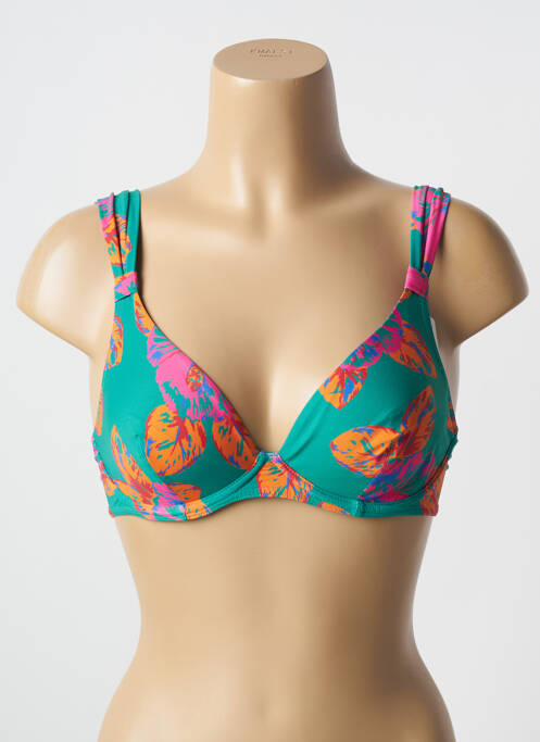 Haut de maillot de bain haut soutien-gorge emboitant haut soutien-gorge emboitant vert SIMONE PERELE femme