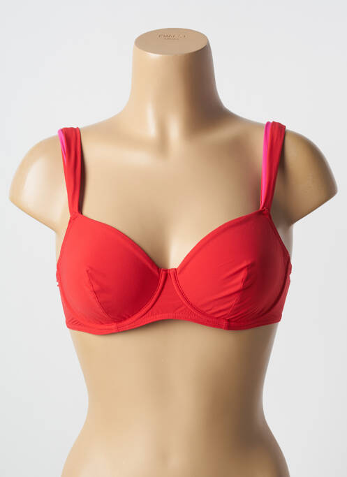 Haut de maillot de bain rouge SIMONE PERELE pour femme