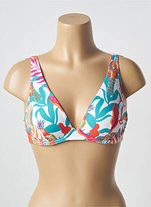 Haut de maillot de bain haut soutien-gorge emboitant haut soutien-gorge emboitant blanc SIMONE PERELE femme