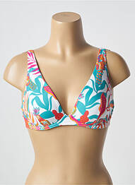 Haut de maillot de bain haut soutien-gorge emboitant haut soutien-gorge emboitant blanc SIMONE PERELE femme