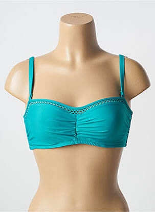Haut de maillot de bain haut bandeau haut bandeau bleu SIMONE PERELE femme