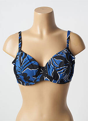 Haut de maillot de bain haut soutien-gorge emboitant haut soutien-gorge emboitant bleu SIMONE PERELE femme