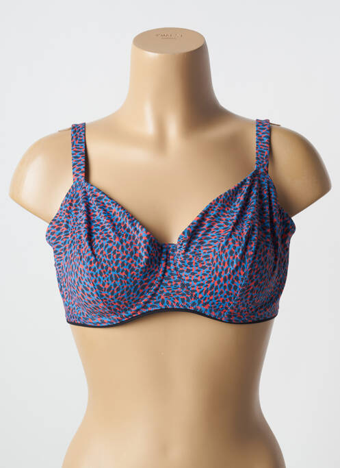 Haut de maillot de bain haut soutien-gorge emboitant haut soutien-gorge emboitant bleu SIMONE PERELE femme