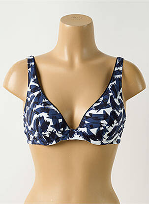 Haut de maillot de bain haut soutien-gorge moulé haut soutien-gorge moulé bleu SIMONE PERELE femme