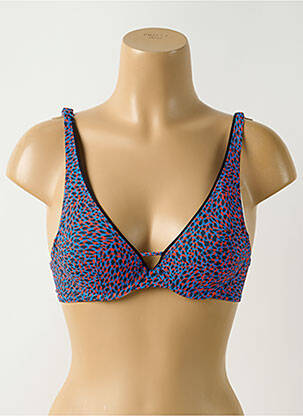 Haut de maillot de bain haut soutien-gorge moulé haut soutien-gorge moulé bleu SIMONE PERELE femme