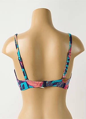 Haut de maillot de bain stretch haut soutien-gorge push-up bleu SIMONE PERELE femme