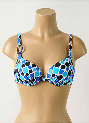 Haut de maillot de bain haut soutien-gorge moulé haut soutien-gorge moulé bleu SIMONE PERELE femme