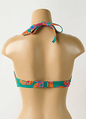 Haut de maillot de bain stretch haut soutien-gorge push-up vert SIMONE PERELE femme