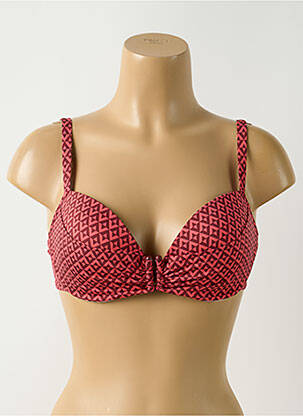 Haut de maillot de bain haut soutien-gorge moulé haut soutien-gorge moulé rose SIMONE PERELE femme