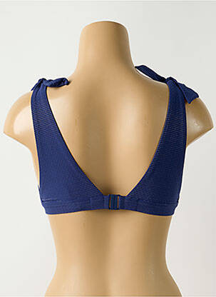 Haut de maillot de bain stretch haut soutien-gorge avec mousse de rembourrage amovible bleu SIMONE PERELE femme