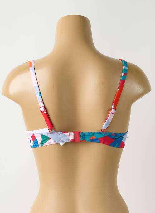 Haut de maillot de bain stretch haut soutien-gorge moulé rouge SIMONE PERELE femme