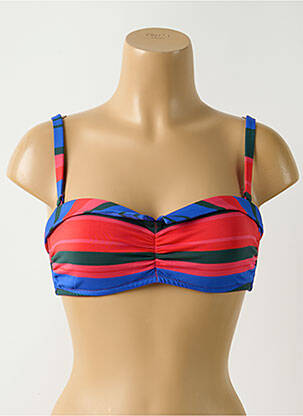 Haut de maillot de bain stretch haut soutien-gorge emboitant rose SIMONE PERELE femme