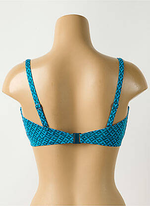 Haut de maillot de bain stretch haut soutien-gorge balconnet bleu SIMONE PERELE femme