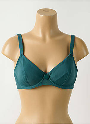 Haut de maillot de bain stretch haut soutien-gorge emboitant vert SIMONE PERELE femme