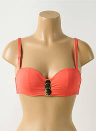 Haut de maillot de bain haut bandeau haut bandeau orange SIMONE PERELE femme