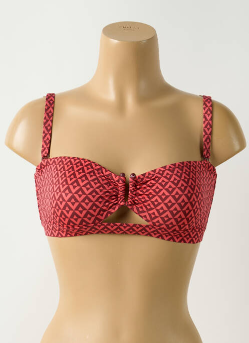 Haut de maillot de bain rouge SIMONE PERELE pour femme