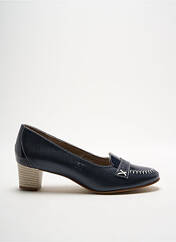 Mocassins bleu HASLEY pour femme seconde vue