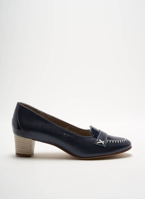 Mocassins bleu HASLEY pour femme