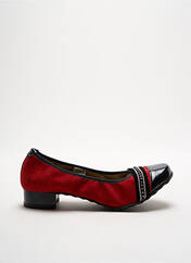 Ballerines rouge SANTAFE pour femme seconde vue