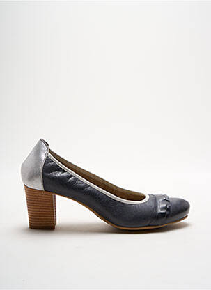 Escarpins bleu SANTAFE pour femme