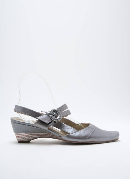 Sandales/Nu pieds gris SWEET pour femme