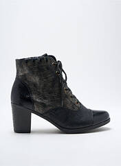 Bottines/Boots noir RIEKER pour femme seconde vue