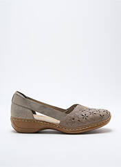 Sandales/Nu pieds beige RIEKER pour femme seconde vue