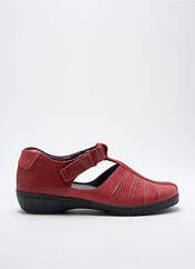 Sandales/Nu pieds rouge SWEDI pour femme seconde vue