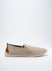 Slip ons beige AYOKA pour homme seconde vue