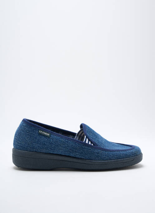 Chaussons/Pantoufles bleu LA VAGUE pour femme