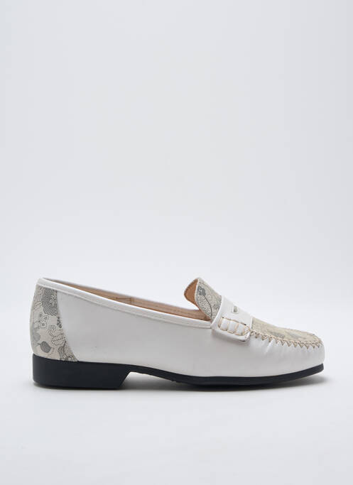 Mocassins blanc LUXAT pour femme