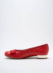 Ballerines rouge SWEDI pour femme seconde vue