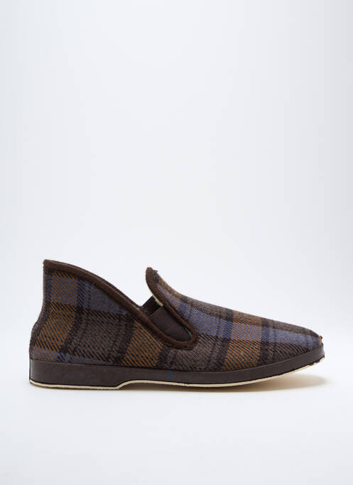 Chaussons/Pantoufles marron BAYONA pour homme