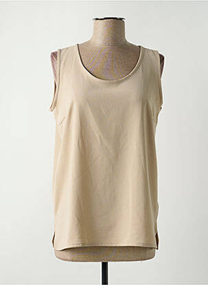 Top beige SARAH B pour femme