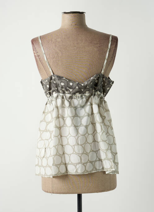 Top gris FLEUR DE SEL pour femme