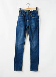 Jeans coupe slim stretch taille haute bleu GARCIA femme