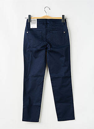 Pantalon slim taille haute taille haute bleu STREET ONE femme